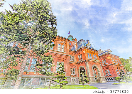 北海道の夏 赤れんが庁舎 (北海道庁旧本庁舎) 57775336