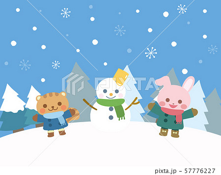 冬のイラスト1 57776227