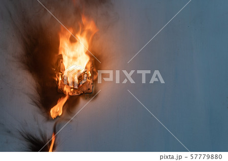 Apartment fire is caused by electrical outlet 57779880