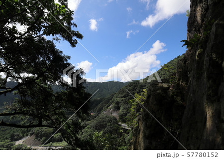 鈴鹿峠の鏡岩から見る鈴鹿峠2 57780152