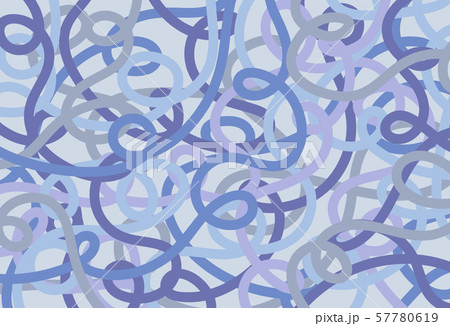 curve pattern with irregular lines, random lines, complex lines, abstract pastel colour background 57780619