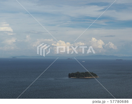 播磨灘の風景　万葉岬から見る播磨灘の眺望 57780686