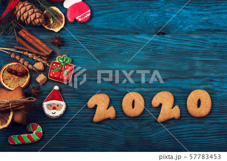 Gingerbreads for new 2020 years Gingerbreads for new 2020 years 57783453