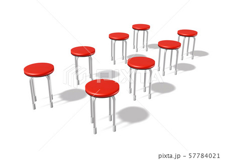 椅子　(並べた椅子) 57784021