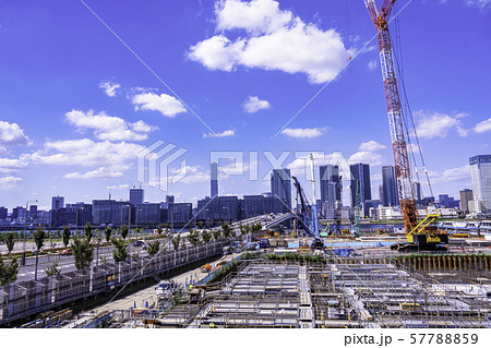 （東京都）豊洲市場前駅付近　再開発 57788859