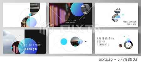 The minimalistic vector layout of the presentation slides design business templates. Simple design The minimalistic vector layout of the presentation slides design business templates. Simple design 57788903