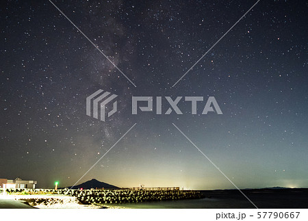 ノシャップ岬から見る星空 ノシャップ岬から見る星空 57790667