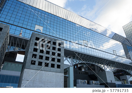 京都駅 青空 kyoto station blue sky 57791735