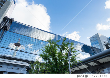 京都駅 青空 kyoto station blue sky 57791736