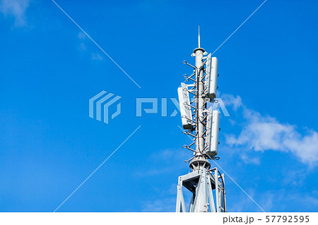 電波　受信　地デジ　通信局　5G 57792595