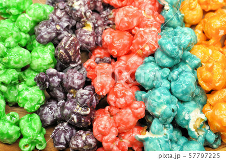 カラフルポップコーン 57797225