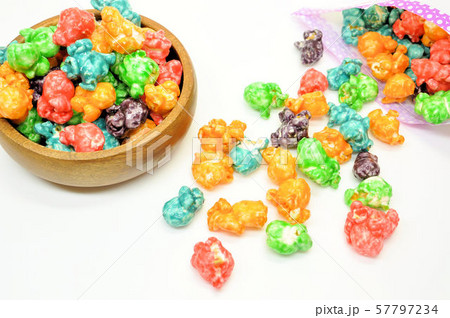 カラフルポップコーン 57797234