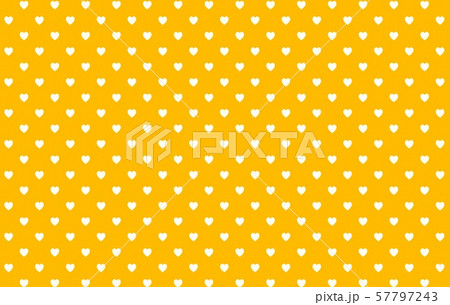 white hearts seamless pattern orange background - illustration white hearts seamless pattern orange background - illustration 57797243