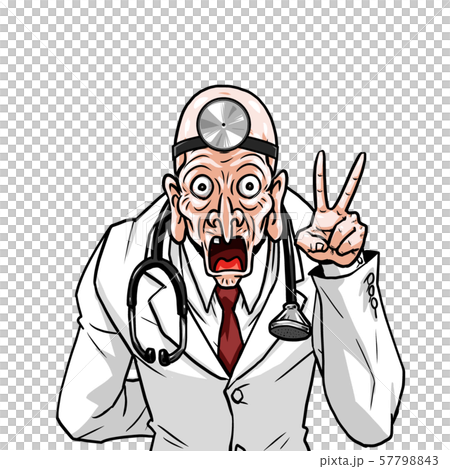 White coat doctor left choke piece right behind old man teacher doctor emotions expression White coat doctor left choke piece right behind old man teacher doctor emotions expression 57798843
