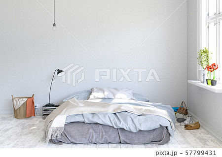 ベッドルーム 寝室のイラスト素材 ベッドルーム 寝室のイラスト素材