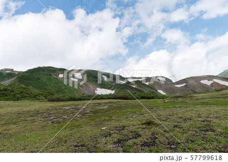 雷鳥沢キャンプ場から一ノ越登山道　（母恋坂ルート） 57799618