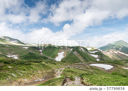 雷鳥沢キャンプ場から一ノ越登山道　（母恋坂ルート） 57799656