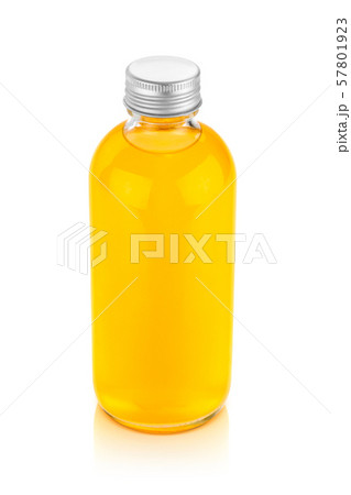 blank packaging orange juice in glass bottle for beverage product design mock-up 57801923