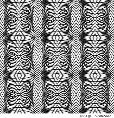 Seamless geometrical guilloche pattern. 57802882