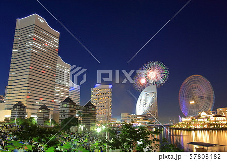 【神奈川県】横浜開港花火大会 【神奈川県】横浜開港花火大会 57803482