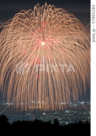 長岡花火大会の写真素材