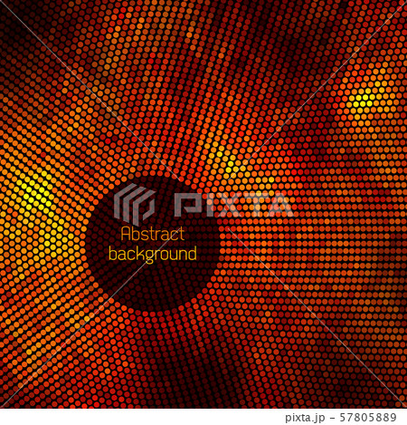 Abstract disco background with halftone. 57805889