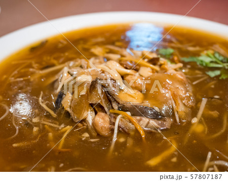 closeup mix seafood soup in taiwan closeup mix seafood soup in taiwan 57807187