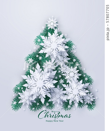 Merry Christmas and Happy New Year background 57807705