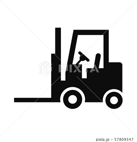 フォークリフトのイラスト素材 57809347 Pixta