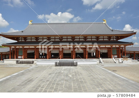 【奈良県】薬師寺・白鳳伽藍（大講堂） 57809484