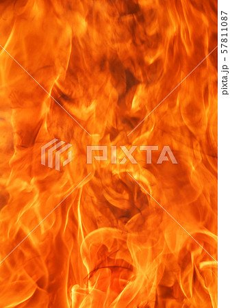 Abstract blaze fire flame texture on black background.	 Abstract blaze fire flame texture on black background.	 57811087