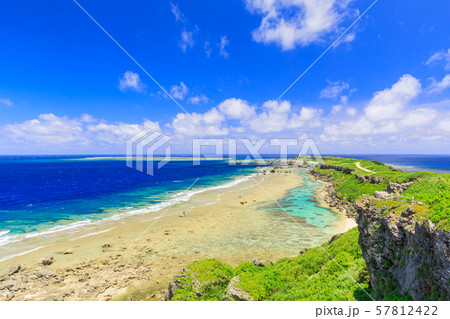 宮古島_東平安名崎の絶景 宮古島_東平安名崎の絶景 57812422