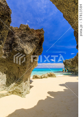 宮古島市来間島_隠れビーチ 57813584