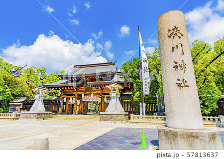 神戸　湊川神社　表門　　 57813637