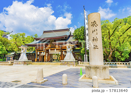 神戸　湊川神社　表門　　 57813640