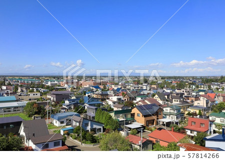 南幌ビューローから見る南幌の町並みなど 南幌ビューローから見る南幌の町並みなど 57814266