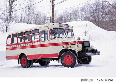 松川温泉行ボンネットバス 57816398