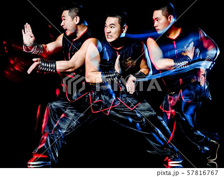 wushu chinese boxing kung fu Hung Gar fighter isolated man wushu chinese boxing kung fu Hung Gar fighter isolated man 57816767