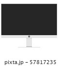 Monitor computer screen in vector illusttrations with white background 57817235