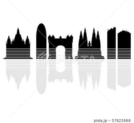 Barcelona skyline 57822668
