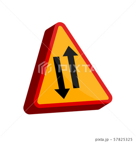 Isolated 3D traffic signal 57825325