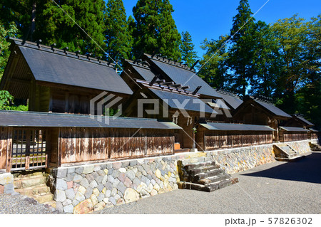 長滝白山神社　本殿　白山三社 57826302