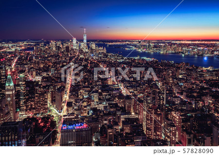 New York city skyline New York city skyline 57828090
