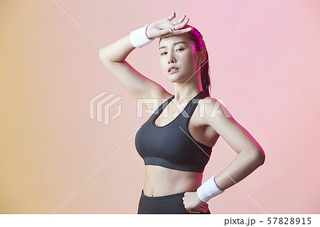 女性 アスリート 女性 アスリート 57828915