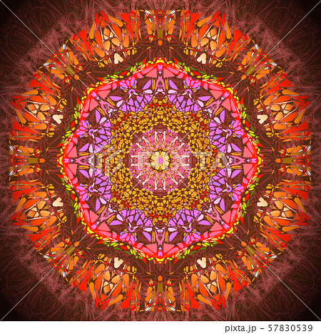 Abstract multicolor kaleidoscope texture 57830539