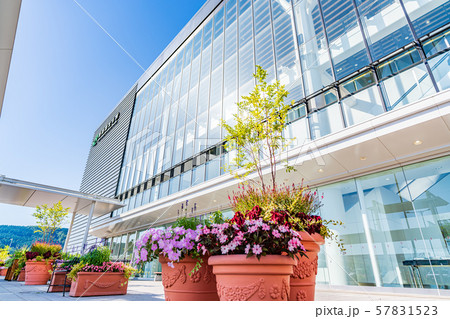 北海道新幹線 新函館北斗駅 北口周辺の風景 北海道新幹線 新函館北斗駅 北口周辺の風景 57831523