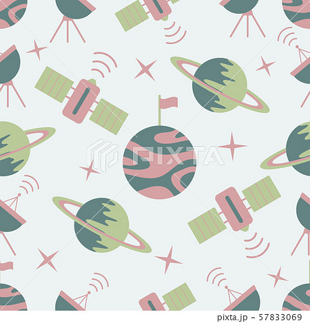 Space vector seamless pattern Astronomy Science Space vector seamless pattern Astronomy Science 57833069