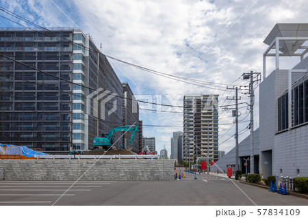晴海フラッグ 建設中 晴海フラッグ 建設中 57834109