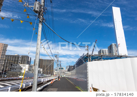 晴海フラッグ 建設中 晴海フラッグ 建設中 57834140