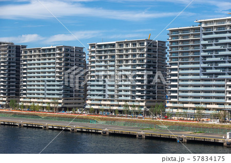 晴海フラッグ 建設中 晴海フラッグ 建設中 57834175